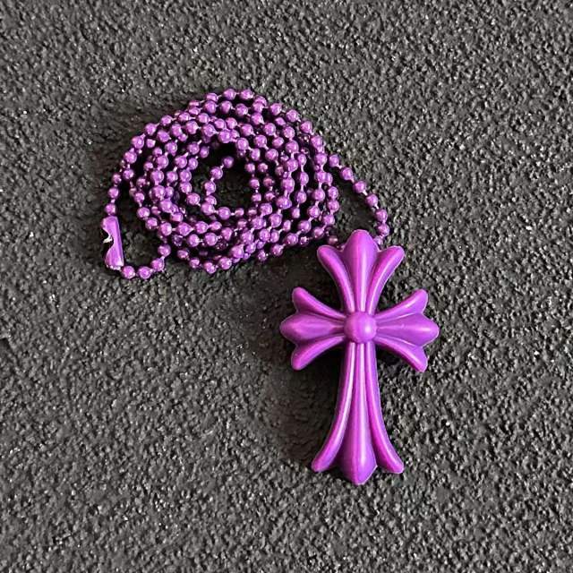 CH Resin Cross Necklace 9 colors
