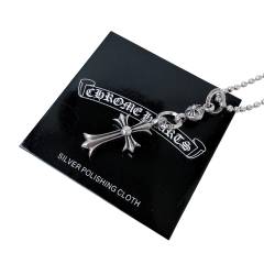CH Single Ball Cross Necklace