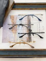 1:1 quality version Rimless Cross Eyewear 4 colors