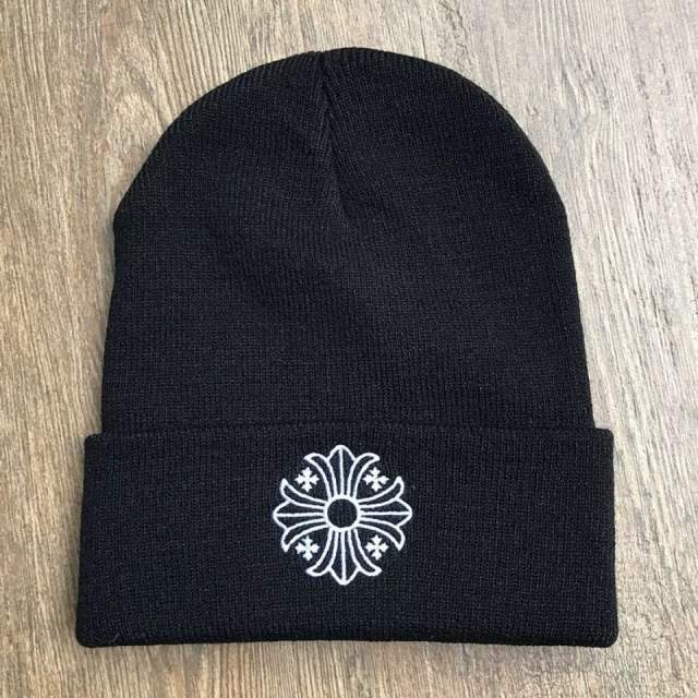 Horseshoe Loop Embroidered Knit beanie 8 colors