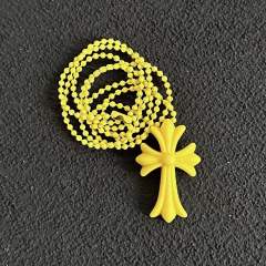 CH Resin Cross Necklace 9 colors