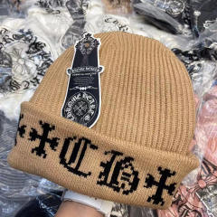 colorblocked patterned knit beanie 5 colors
