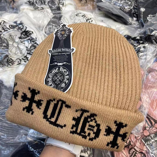 colorblocked patterned knit beanie 5 colors