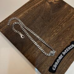 Cruciferous Pond Black Aged Spinning Cuban Necklace