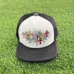 Colorful cross trucker hat