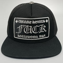 Embroidered logo flat brim cap 12 colors
