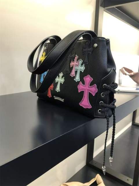Colorful Cross Biker Retro Shoulder Underarm Bag
