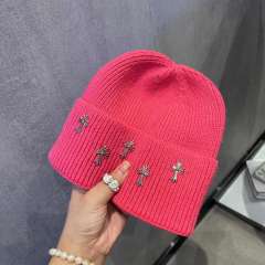 Five Metal Cross Knit beanie 10 colors