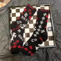 Sanskrit Alphabet Sports Stockings 2 colors