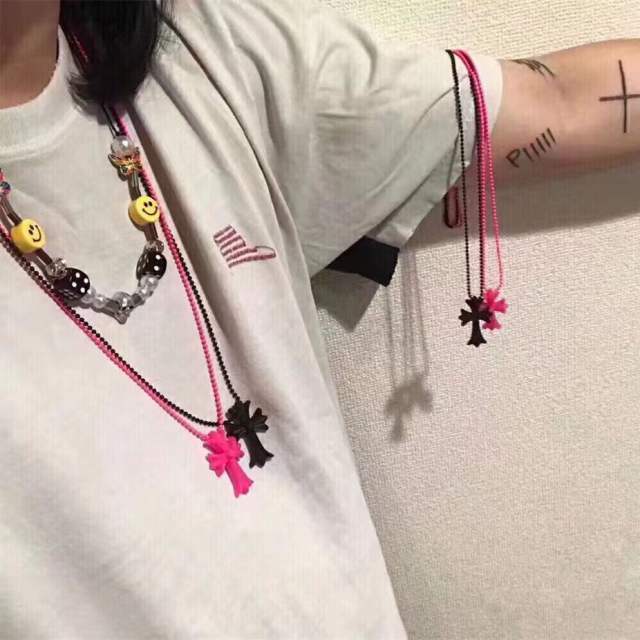 CH Resin Cross Necklace 9 colors