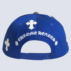 embroidered logo flat brim cap 4 colors