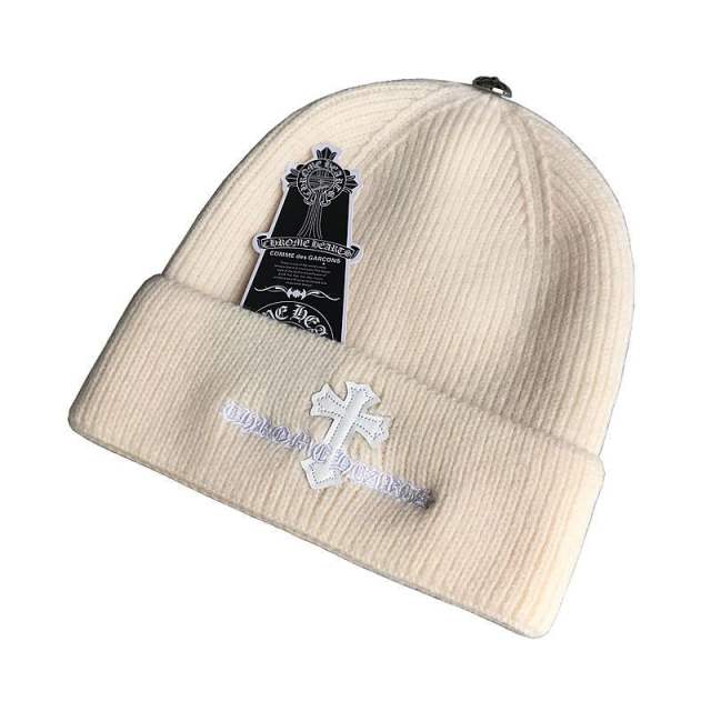 Colorful Embroidered Knit beanie 28 colors