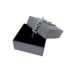 CH Single Ball Cross Necklace