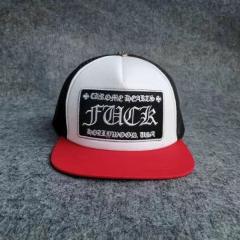 Embroidered logo flat brim cap 12 colors