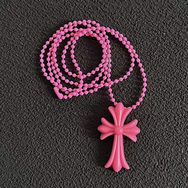 CH Resin Cross Necklace 9 colors