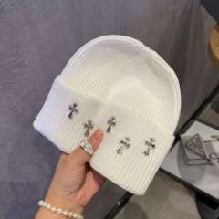 Five Metal Cross Knit beanie 10 colors