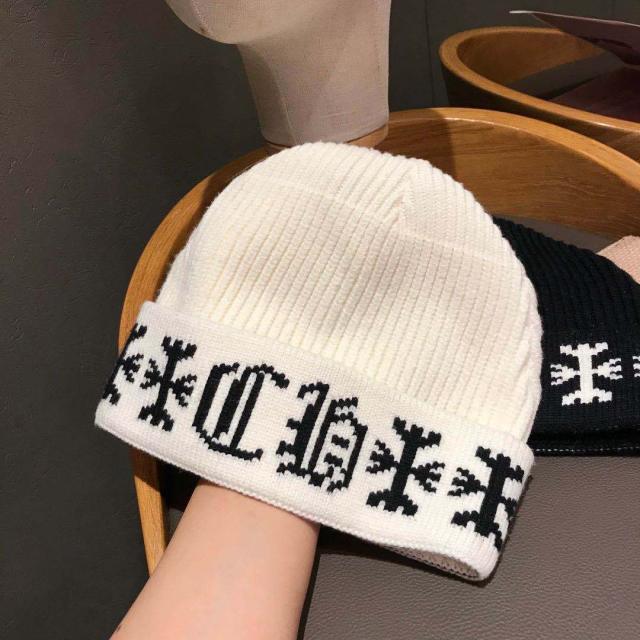 colorblocked patterned knit beanie 5 colors