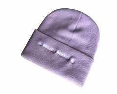 Colorful Embroidered Knit beanie 28 colors