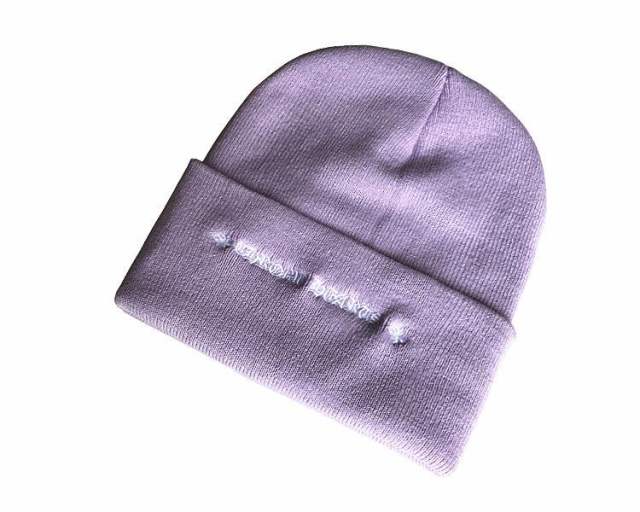 Colorful Embroidered Knit beanie 28 colors