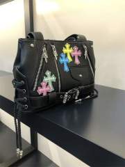 Colorful Cross Biker Retro Shoulder Underarm Bag