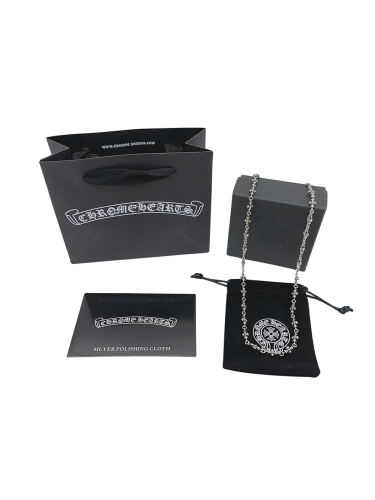28195487 TinyE Cross Flower Necklace