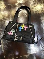 Colorful Cross Biker Retro Shoulder Underarm Bag