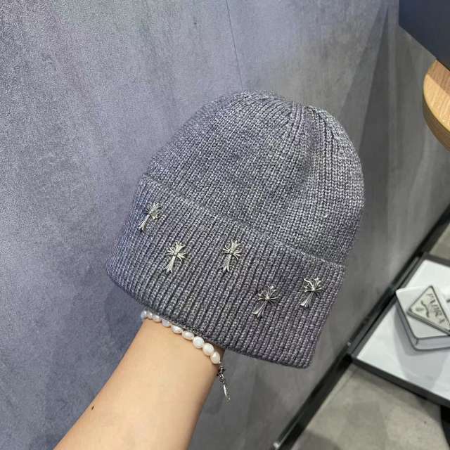 Five Metal Cross Knit beanie 10 colors
