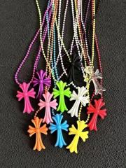 CH Resin Cross Necklace 9 colors