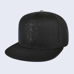 Embroidered logo flat brim cap 11 styles