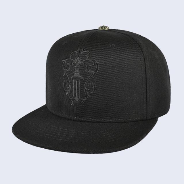 Embroidered logo flat brim cap 11 styles