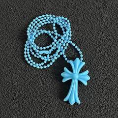 CH Resin Cross Necklace 9 colors