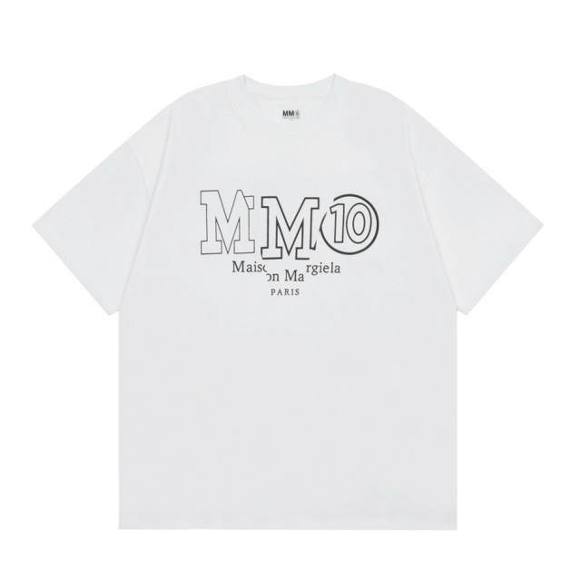 Maison Margiela MM10 Necklace T-Shirt Black White