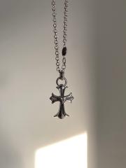 1:1 quality version The heart cross necklace-