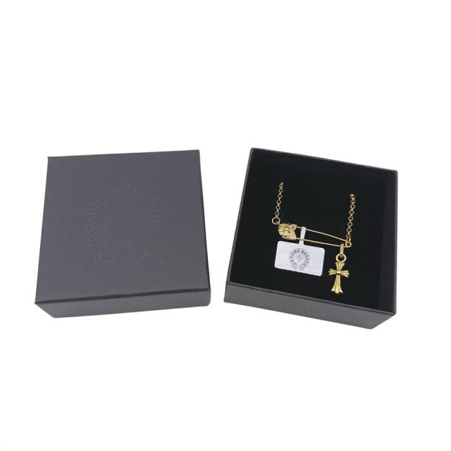 Chr0me  Hearts 925 Silver Pin Necklace