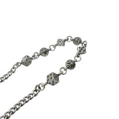Chr0me  Hearts CH Crucifix Dice Necklace