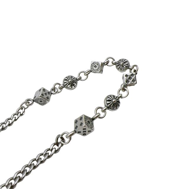 Chr0me  Hearts CH Crucifix Dice Necklace