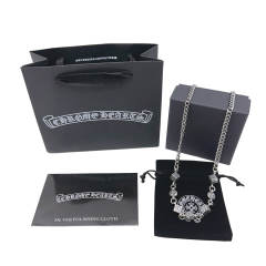 Chr0me  Hearts 925 Silver Dice Necklace
