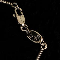 Platinum Plating double cross necklace full of diamonds-