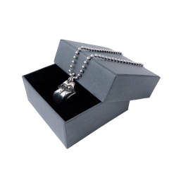 Chr0me  Hearts 925 Silver Lips Necklace