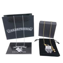 Pin Crucifix Necklace 2 colors