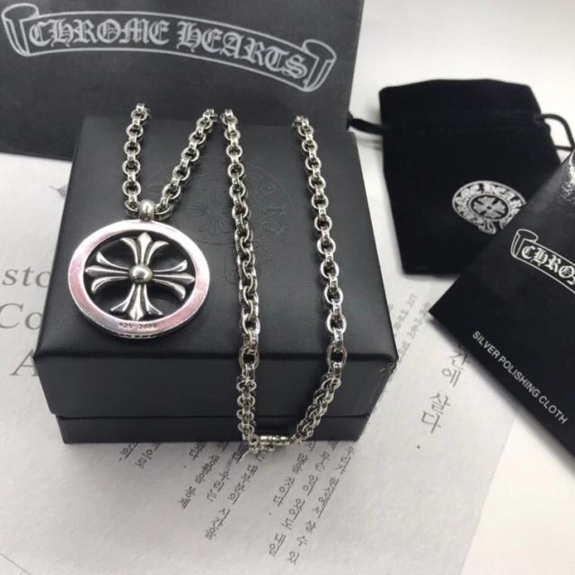 CH Cross Padent Necklace 925 Silver