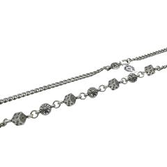 Chr0me  Hearts CH Crucifix Dice Necklace