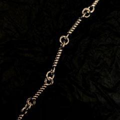 Platinum Plating double cross necklace full of diamonds-