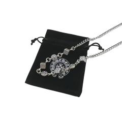 Chr0me  Hearts CH Crucifix Dice Necklace