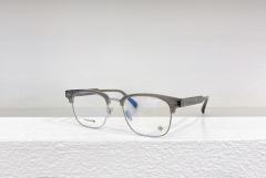 1:1 quality version titanium Sanskrit letters half-frame business glasses 4 colors