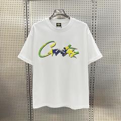 Corteiz Tee White Black
