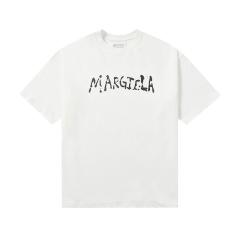 Maison Margiela MM6 T-Shirt Black White