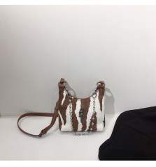 Horsehair Cross Chain Crossbody Bag for girls 2 colors