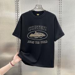Corteiz Tee White Black