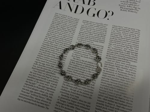 Crocus Heart Crucifix Bracelet